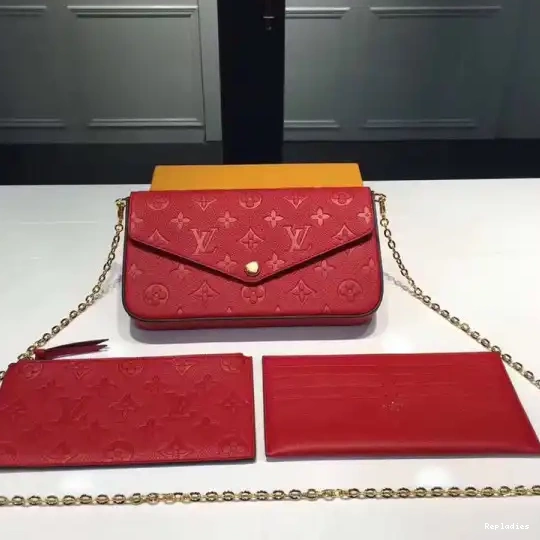 Rep ladies FÉLICIE Louis Vuitton POCHETTE 0526